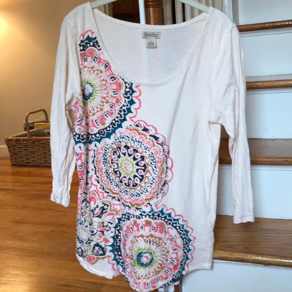 Lucky Brand Long Sleeve T-shirt Size Large